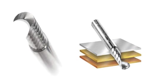 Fraise defonceuse anti colmatage Amana Tool 51379 evide aluminium