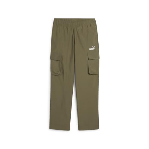 PUMA Ess No. 1 Logo Woven Cargo Pants B pantalon garçon tissé avec poches