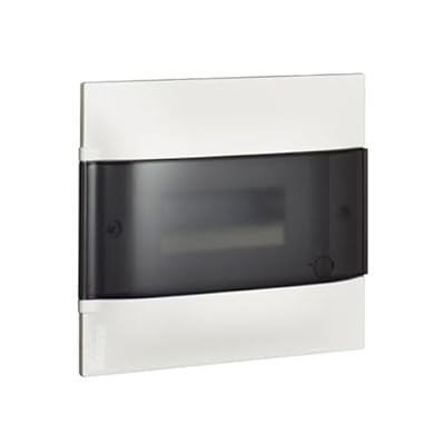 Bticino E315P8 centralino incasso 8 moduli linea habita bianco fume: vedi il prezzo e le caratteristiche Foto di Bticino E315P8 centralino incasso 8 moduli linea habita bianco fume