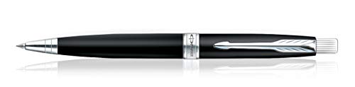 Parker Aster Matte Black Chrome Trim Ball Pen