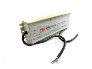 Mean Well CLG-100-24 LED Enclosed Power Supply, AC to DC, 24V, 0-4A, 96W, 1.5" H x 2.7" W x 8.7" L