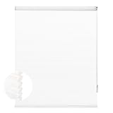 ハニカムシェード オーダーメイド 非遮光 目隠し 遮熱 防寒 省エネ 防音 UVカット 撥水加工 幅55cm 丈90cm ホワイト