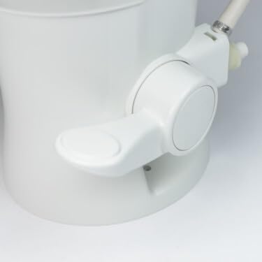 Inodoro estándar de plástico blanco serie 300 miniatura 3