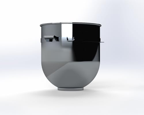 Tazón Grande de Acero Inoxidable 140 Qt miniatura 3