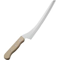 Amazon｜下村企販 日本製 パン切り包丁 パンナイフ 32.5cm 木ハンドル