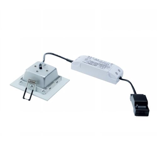 SLV lampada a incasso da parete e soffitto FRAME BASIC/faretto LED, lampada a plafone, lampada a incasso da parete, faretto da soffitto / 3000K 8,6W 445lm bianco 90 gradi