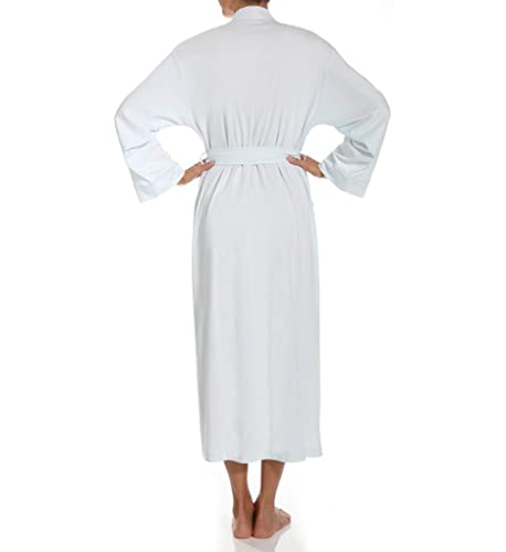 P-Jamas Women's 355660 Butterknits Long Wrap Robe4