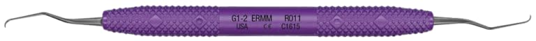 PDT R011 Amazing Gracey #1-2 Dental Curette Extended Reach Micro Mini Purple
