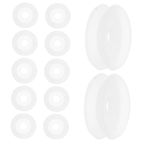 Healifty 12 Piezas Anillos Sellado Silicona para Válvulas Flotantes Accesorios Ollas Presión Eléctricas Compatible Seguridad Duradero