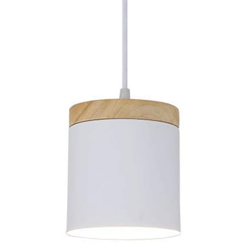 Lampe à suspension cylindrique en métal E27 MMRTDJDR