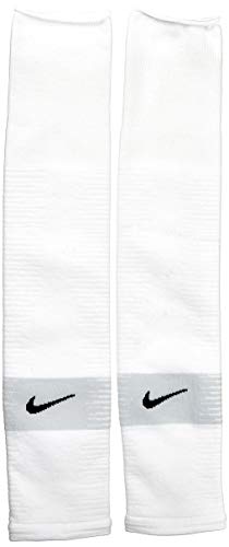 Nike Soccer Sock Leg Sleeve White S/M 