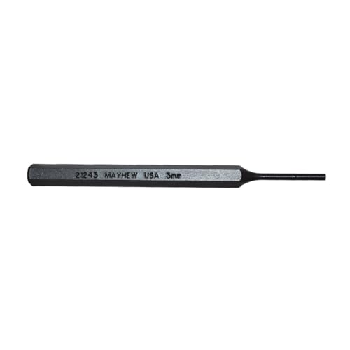 Mayhew Tools 21243 Metric Pin Punch, 3 mm x 4-5/8