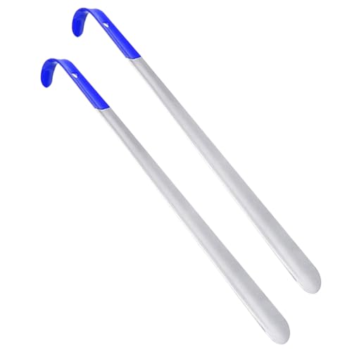 Chausse-pied long manche Baluue en acier inoxydable (lot de 2 pièces)