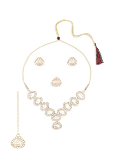 Juego de joyas chapadas en oro con diamantes DMZ-1390 el regalo ideal de aniversario
