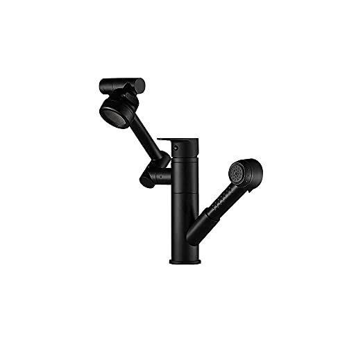 Robinet d'évier de cuisine rotatif multi-angles à double poignée pour comptoir - 2