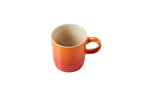 Le Creuset Tazza Espresso London In Gres Vetrificato, 100 Ml, Arancione, 70305100900099