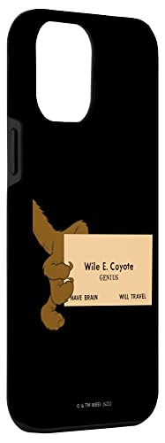 Iphone 12 Pro Max Looney Tunes Wile E. Coyote Genius Case #TOP2