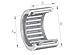 INA SCE2414 Drawn cup needle bearing (Pack Of 4)