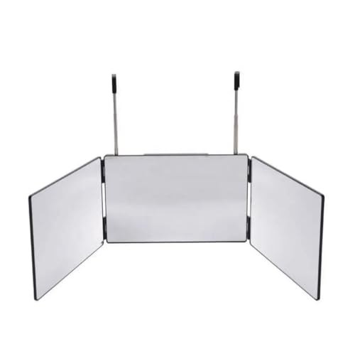 VOLKS SCHOP Faltbarer Spiegel mit drei Paneelen und verstellbaren Haken