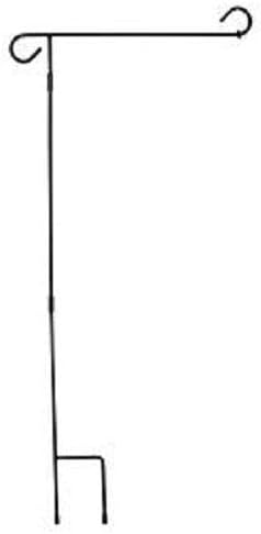 Premium Lot 24 - Bandera de jardín de hierro forjado para banderas de 12 x 18 pulgadas