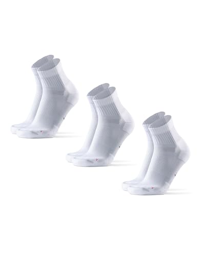 DANISH ENDURANCE 3 Pairs of Long Distance Running Socks, Anti-Blister, Arch Support, Men and Women