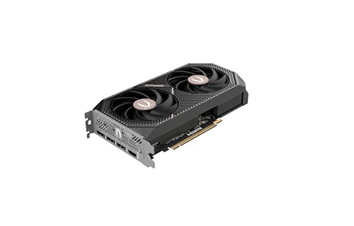 Image of ZOTAC Gaming Geforce RTX 5060 Ti AMP Graphics Card - Black | 16 GB | DLSS 4 | GDDR7 | 128 Bit | Icestorm 2.0 Advanced Cooling | Dual Fan | SFF Ready | ZT-B50620F-10M