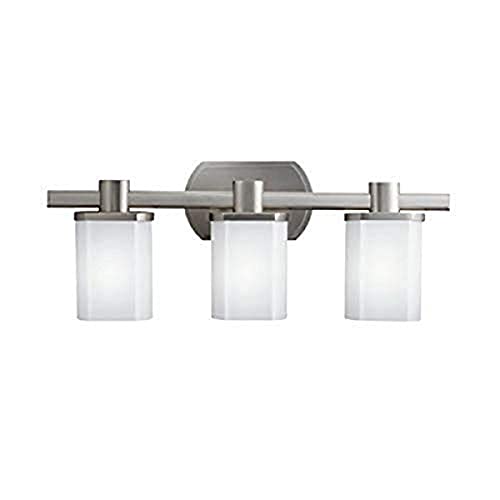 Hottest Sale Kichler 5053NI Lege Bath 3-Light, Brushed Nickel