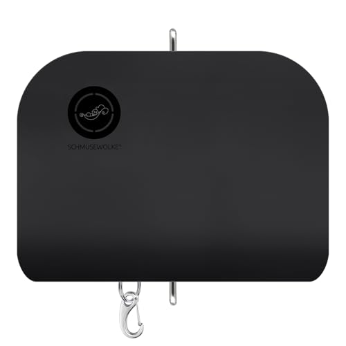 SCHMUSEWOLKE Federwiegen Motor - für Baby Federwiegen - ab Geburt bis 15 kg - anthrazit - mit Tempo- und Timerfunktion