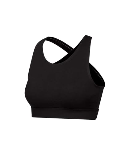 Cheer Athletic Sports Bra for Girls - Supportive Crossback Bra Top with Keyhole