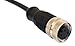 Bulgin Limited Sensor Cord, 8P M12 Rcpt-Free End, 1M - PXPPVC12FBF08ACL010PVC