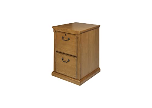 Martin Furniture Huntington Oxford 2 Drawer File Cabinet, Wheat - Fully Assembled - Thumbnail 4