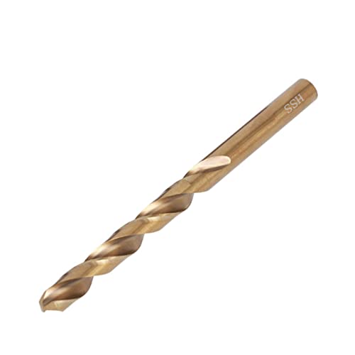 Ta-Vigor 10Mm Straight Shank Twist Drill Bit, High Speed Steel Hss-Co 5% M35 Cobalt Round Shank Twist Drill-Perfect For Drilling Metal Materials Steel,Copper,Aluminum Alloy #TOP9