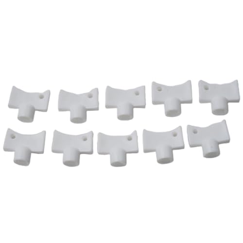 FABULETTA Set di 10 chiavi di sfiato per riscaldatori, chiavi di sfiato per impianti sanitari, chiavi per radiatori