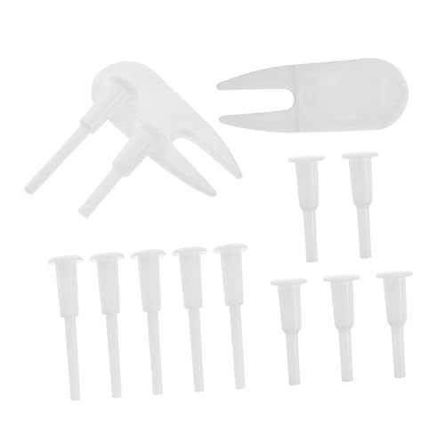 Totority 12Pcs Yoga Ball Air Stopper Kit Compact Inflatable Exercise Ball Plug Replacement with Removers for Gym Use Portable Design for and Maintenance