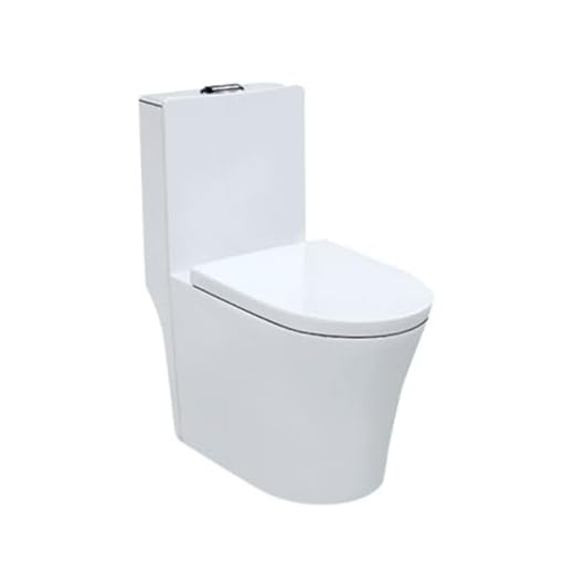 Vaso Sanitário Monobloco Assento Soft Close Adm854 Adamas Branco