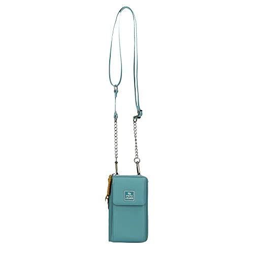 Pepe Jeans Para Mujer. 7565333 Cartera-Bandolera Porta MóVil Bea Azul -11X20X4Cm- (Osfa), Casual, SintéTico, Marino - 7