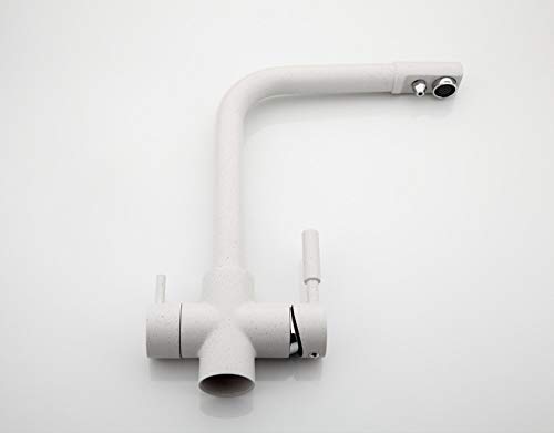 Robinet de cuisine double poignée pure pour un contrôle précis du débit d'eau
