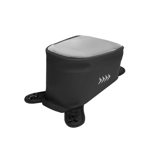 Bolsa de tanque para moto ideal para rutas largas con pantalla táctil navegable