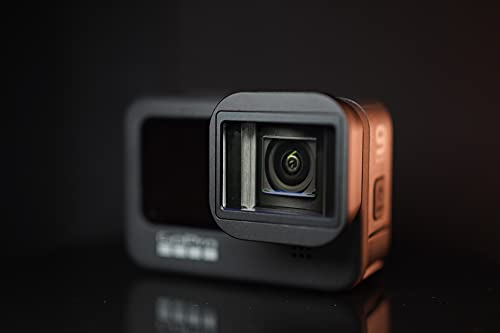 Skyreat 1.33x Anamorphic Lens Compatible with Gopro Hero 9 Black Action Camera Filmmakers Full Cinematic Video Accessories