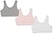 Fruit of the Loom Big Girls' Cotton Built-Up Sport 3 Pack(Pack of 3)