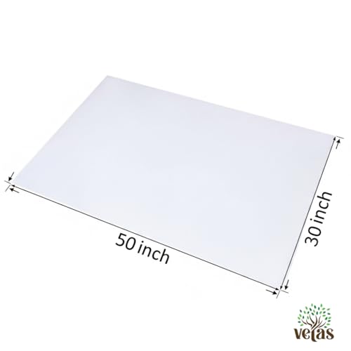 Image of VETAS Transparent LDPE Bags 30x50 Inch, Heavy Duty Waterproof Dustproof Storage Cover for Luggage, Suitcase, Mattress, Trolley, Furniture & Household Items (Pack of 5)