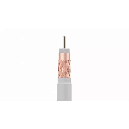 Televes - Cable coaxial t100 cu/cu pvc clase a 100m blanco