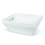 [5 PK] 8x10” White Baskets for Gifts Empty| Small Rectangular Basket| Valentines,...