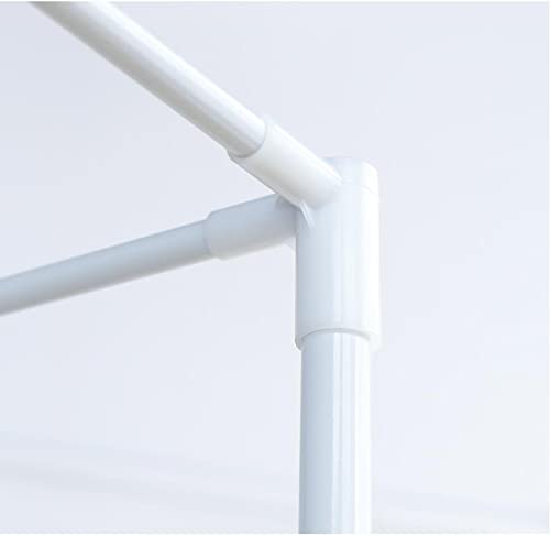 Mengersi Canopy Bed Frame Full Size,Bed Canopy Frame Post Bed Poles,Canopy Bed Curtains Frame Bracket Fit For Metal Bed Wood Bed Bedroom Decor,White #TOP3