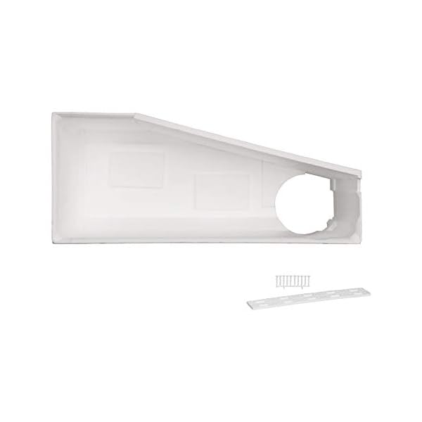 Calmwaters® Wannenträger 160 x 70 cm Essential Small, Passend für Eck-Badewanne 160x70 cm, Linke Ausführung, Styroporträger, Schall- und wärmedämmend, Direkt verfliesbar, Weiß, 03AX4977 – Bild 6