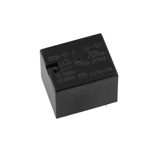 Relais miniature 12V 5 broches haute isolation pour commutation 7A