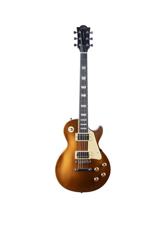 EKO GUITARS – LS-300 Guitare Électrique, Corps en Peuplier, Manche en Érable, Touche en Laurel, 2 Micros Humbucker, Chevalet Tune-O-Matic, 22 Frettes,...