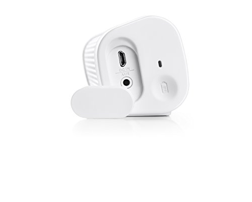 DENON DSB100 - Altavoz portátil (Bluetooth, NFC, micrófono), Blanco