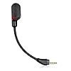weishan Mic Compatible with HyperX Cloud III/Cloud 3 Gaming Headset, 3.5mm Detachable Noise Cancelling Microphone Boom with Mute LED Indicator for PC, Xbox One, PS4, PS5