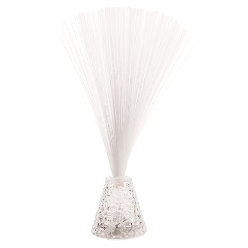 PERSELOSO Fibre Optic Fountain Light with Brightness Desktop Nightlight for Calming Ambiance Homes Offices and Hotels Christmas Present